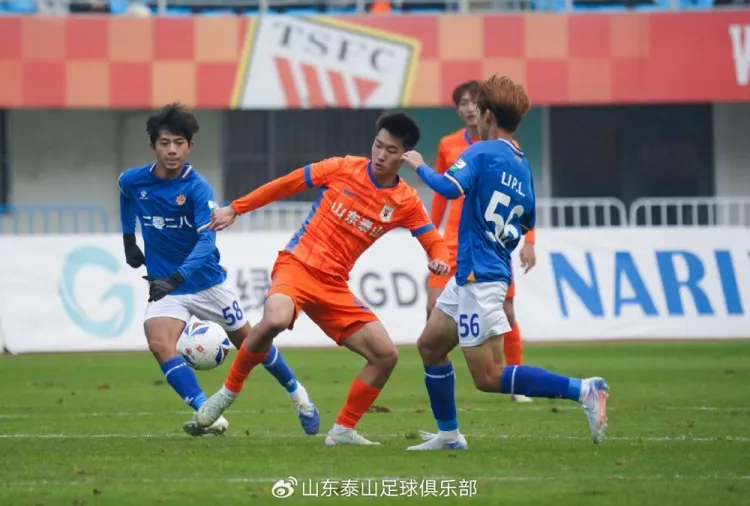 中乙收官泰山B队五球横扫深圳 张羽桐两分钟双响主导大胜