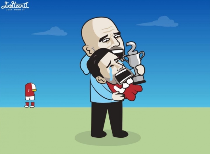 曼城点胜切尔西夺社区盾 阿森纳四冠梦碎首冠压力转嫁联赛