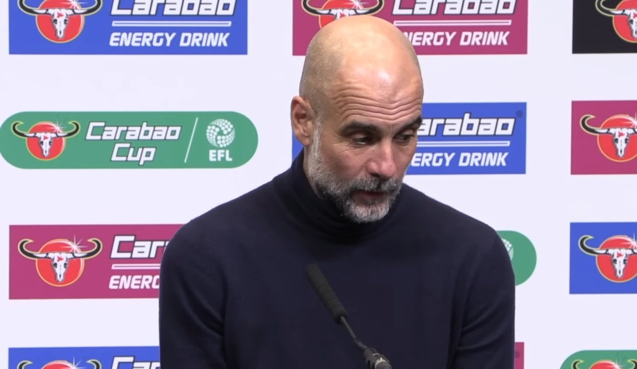 瓜迪奥拉：击败欧洲最佳球队 阿森纳与拜仁巴萨同级