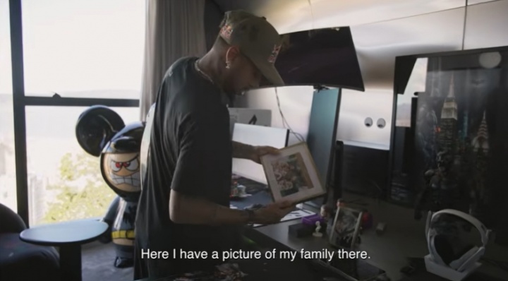 内马尔Vlog全景：落选巴西队反应 桑托斯训练日常与私人空间