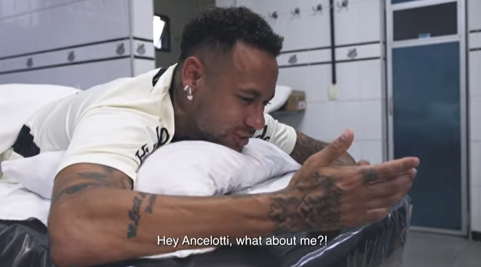 内马尔Vlog全景：落选巴西队反应 桑托斯训练日常与私人空间