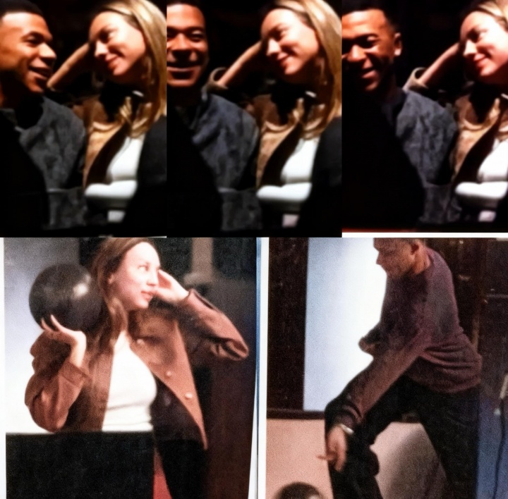 姆巴佩女友现身伯纳乌观战德比 西班牙演员同行