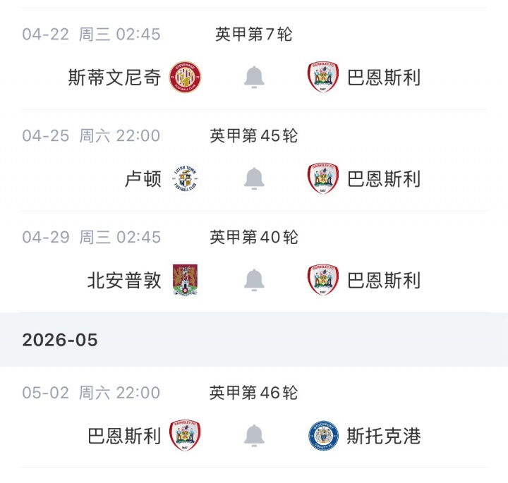 徐彬随巴恩斯利一队训练 英甲赛季仅余四轮