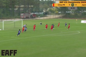 U15国足0-3完败日本 东亚杯小组垫底 下轮战韩国