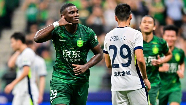 国安4-0大胜紧逼申花 中超夺冠指数：申花1赔2.10领跑