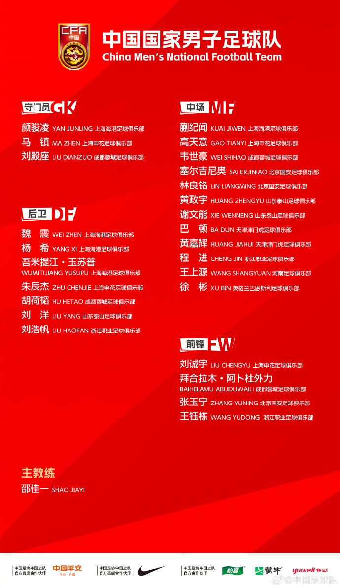 国脚门将马镇中超三轮零出场 申花首发门将为薛庆浩